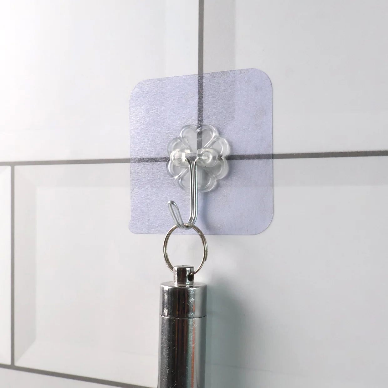 Happyclick Heavy Duty Flower Adhesive Wall Hooks - (1 Pc ) - HappyClick