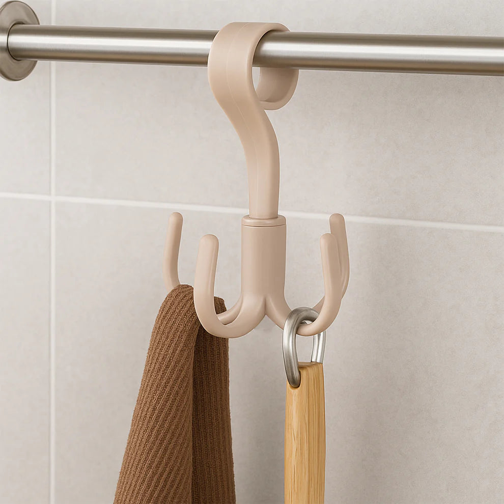 Happyclick 360° Rotating Multipurpose Hook Hanger (1 Pc)