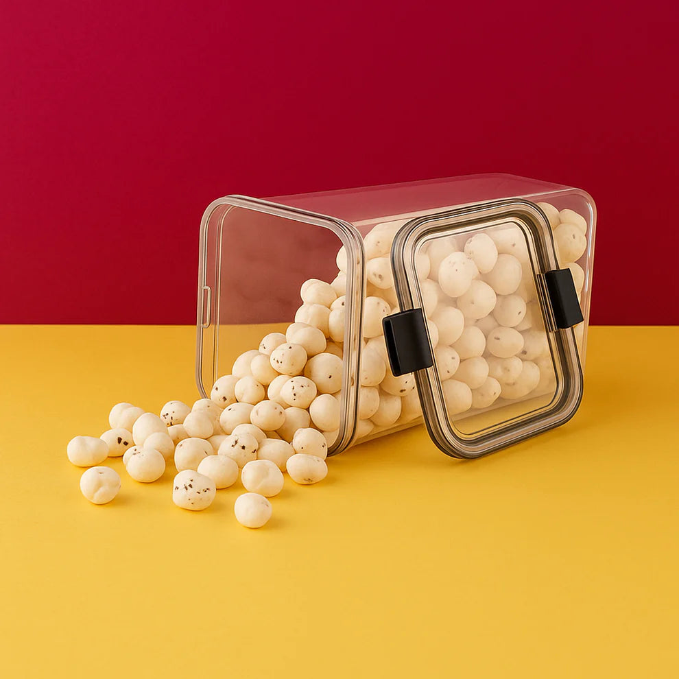 Happyclick 1700 ML Airtight Lock & Lock Plastic Storage Container (1 Pc)