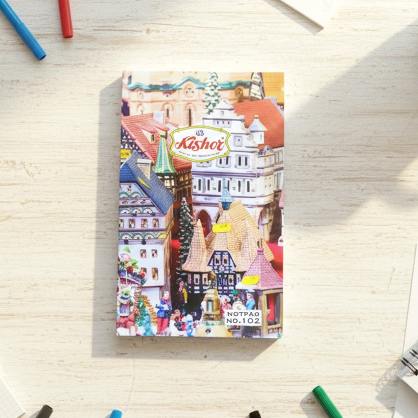Pocket notebook fits easily into a handbag and pocket for portability