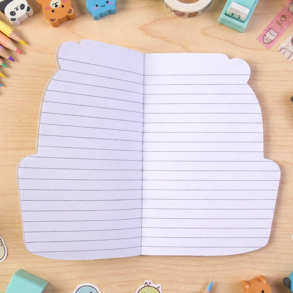 Happyclick Cute Animal Shape Kids Study Notebook, Diary (1 Pc) - HappyClick