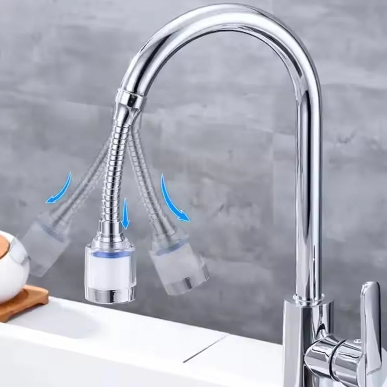 Happyclick Plastic Water-Saving Sprinkler, Faucet Aerator (6.5 Inch) - HappyClick