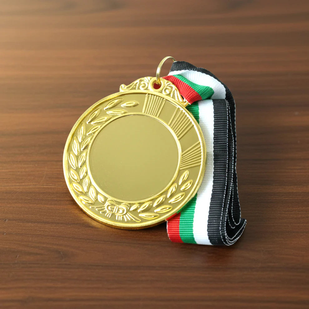  Gold Finish Sports Medal