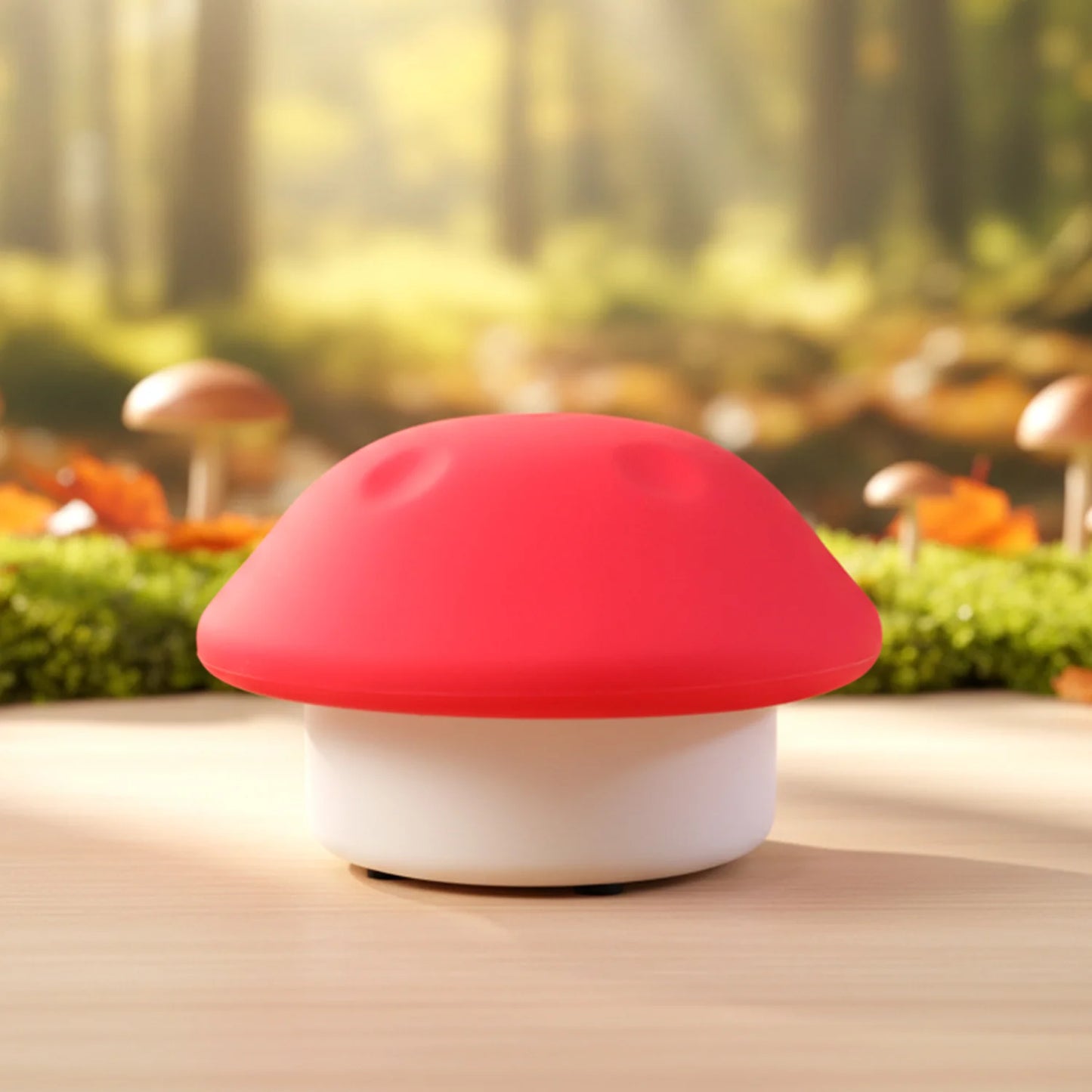 Happycick Mushroom Shaped LED Night Light (1 Pc, Mix Color)