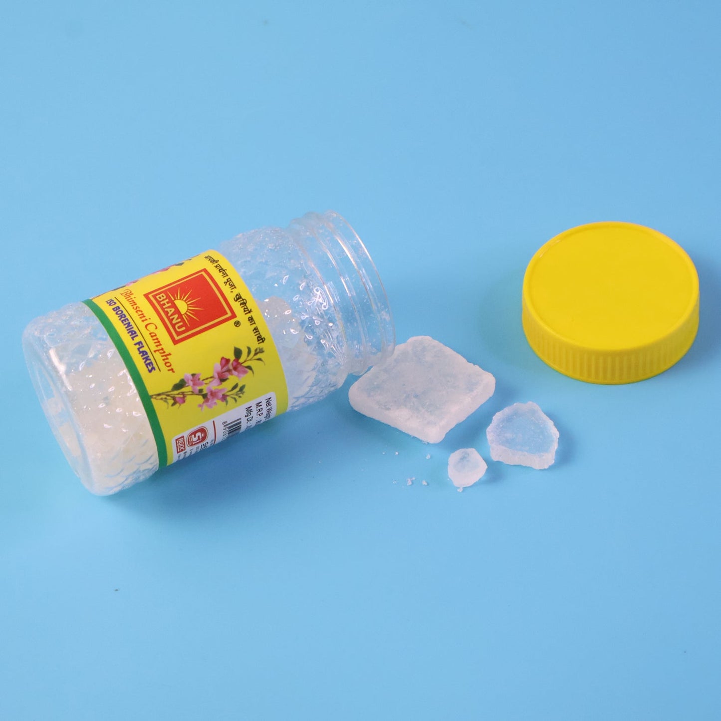 Borneol camphor flakes for clean burning during spiritual rituals