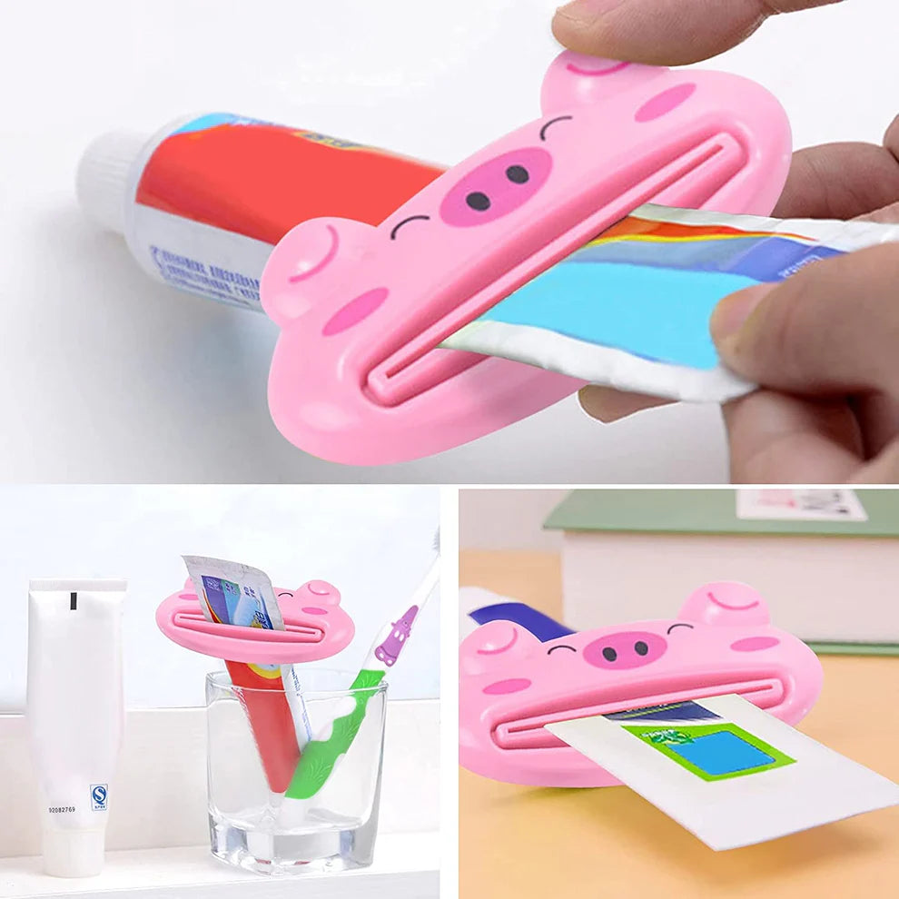 Happyclick Animal Design Toothpaste Squeezer for Easy Dispensing - HappyClick
