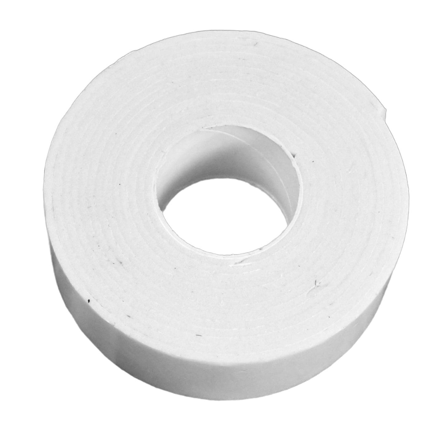 Double sided foam mounting tape used to stick posters and decorations on a wall.