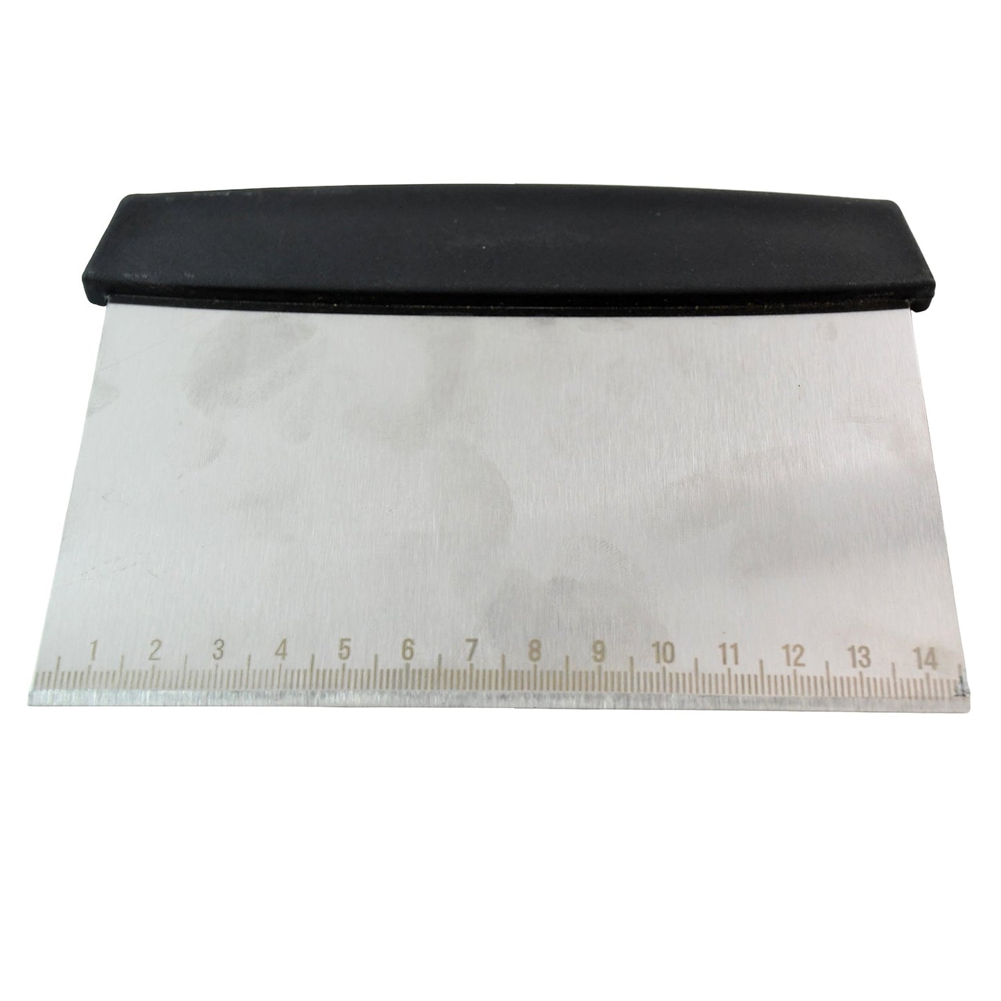 Premium stainless steel scraper with ergonomic plastic handle