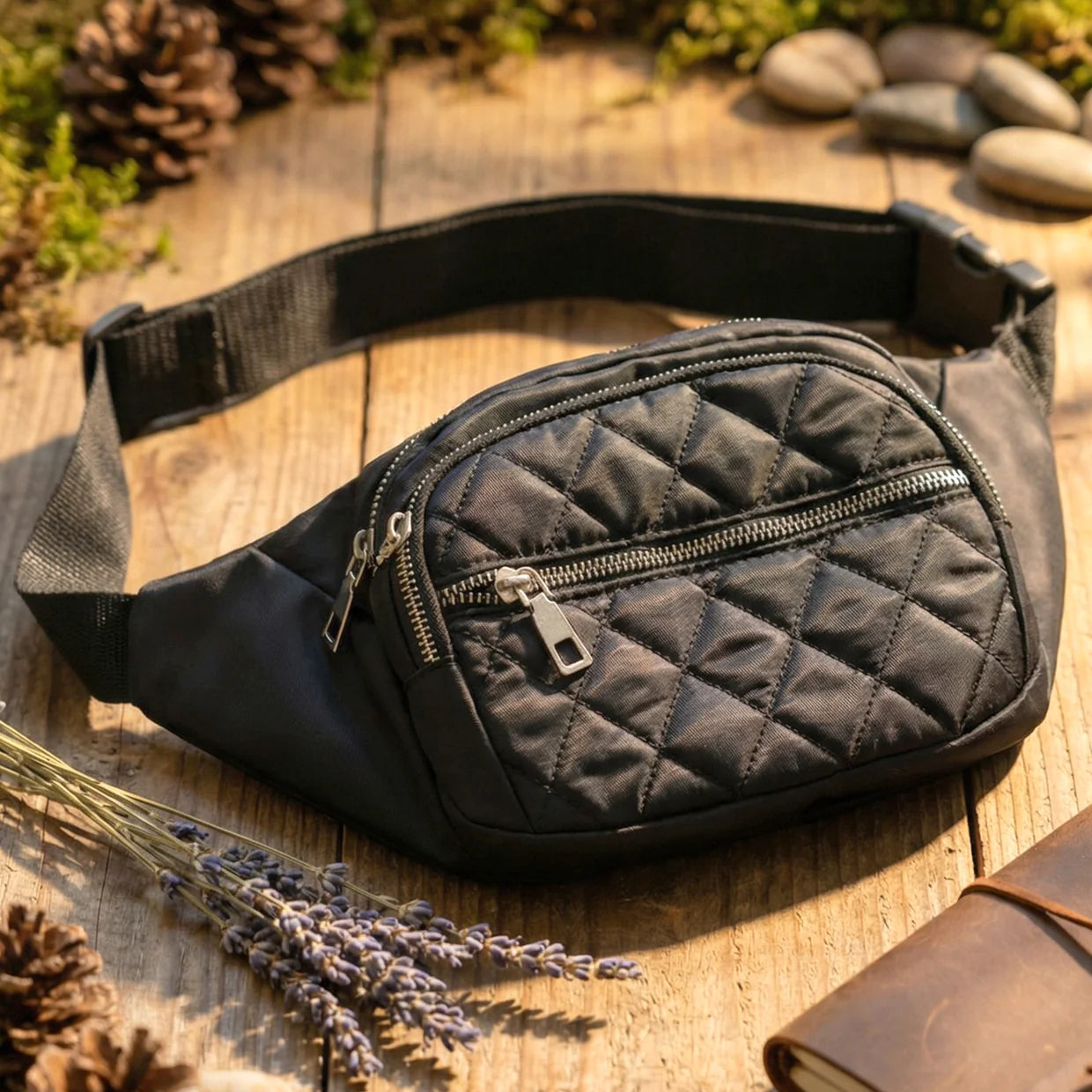Happyclick Stylish Multipurpose Waist Bag (1 Pc) - HappyClick