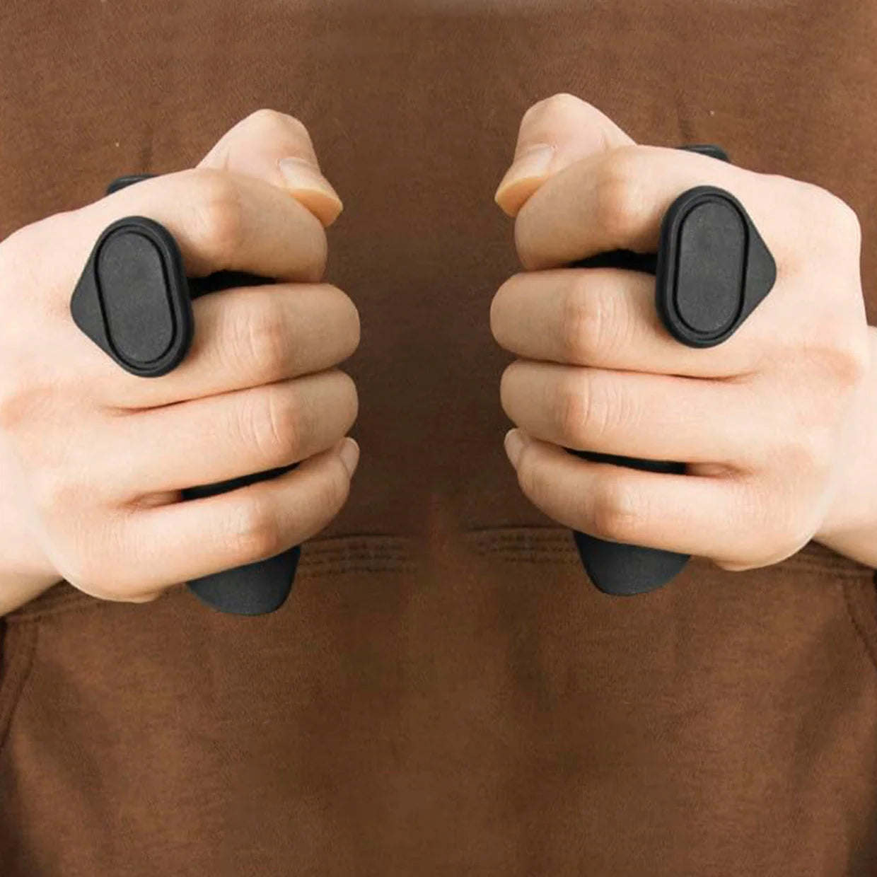 Happyclick Gym Hand Grip Support Pads (2 Pc Set)