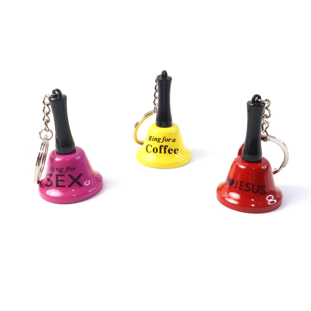 Happyclick Mini Hand Bell with Keychain (1 Pc) - HappyClick