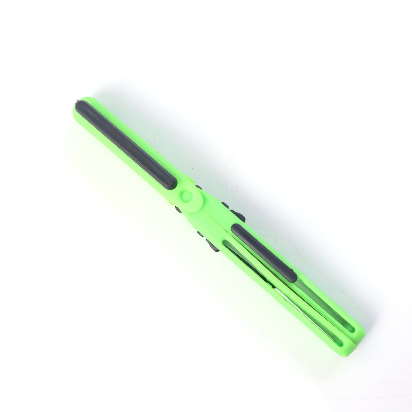 Close-up of the sliding knob for adjusting the Pen Scissors' handles.