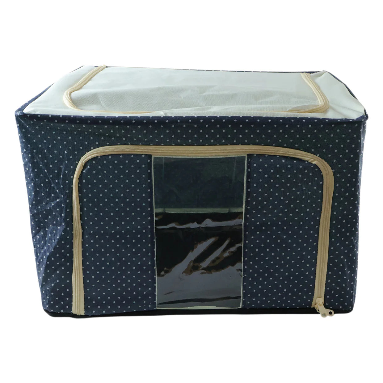 Happyclick Foldable Cloth Storage Box 50x40 cm – Collapsible Organizer