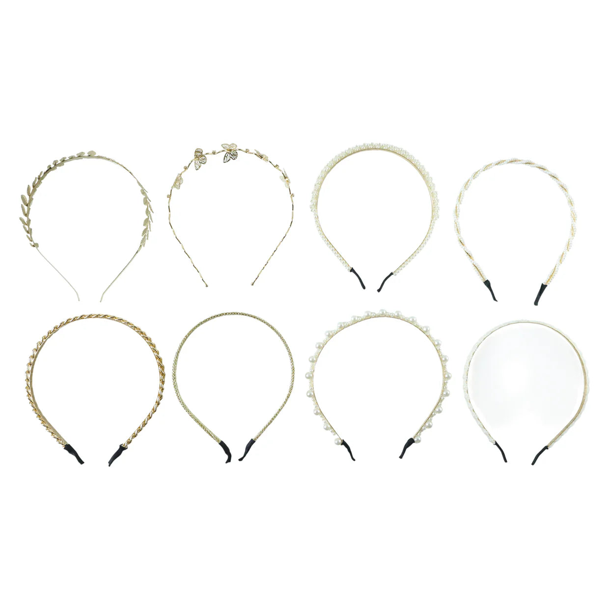 Happyclick Designer Hair Band Set (8 Pc Set) - HappyClick