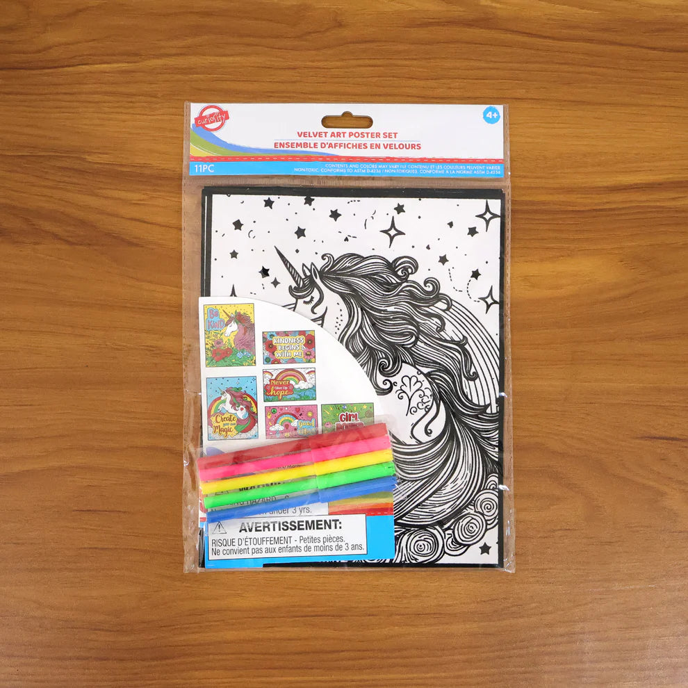 Happyclick Creative Kids Colouring & Activity Poster Set (11 Pc) - HappyClick