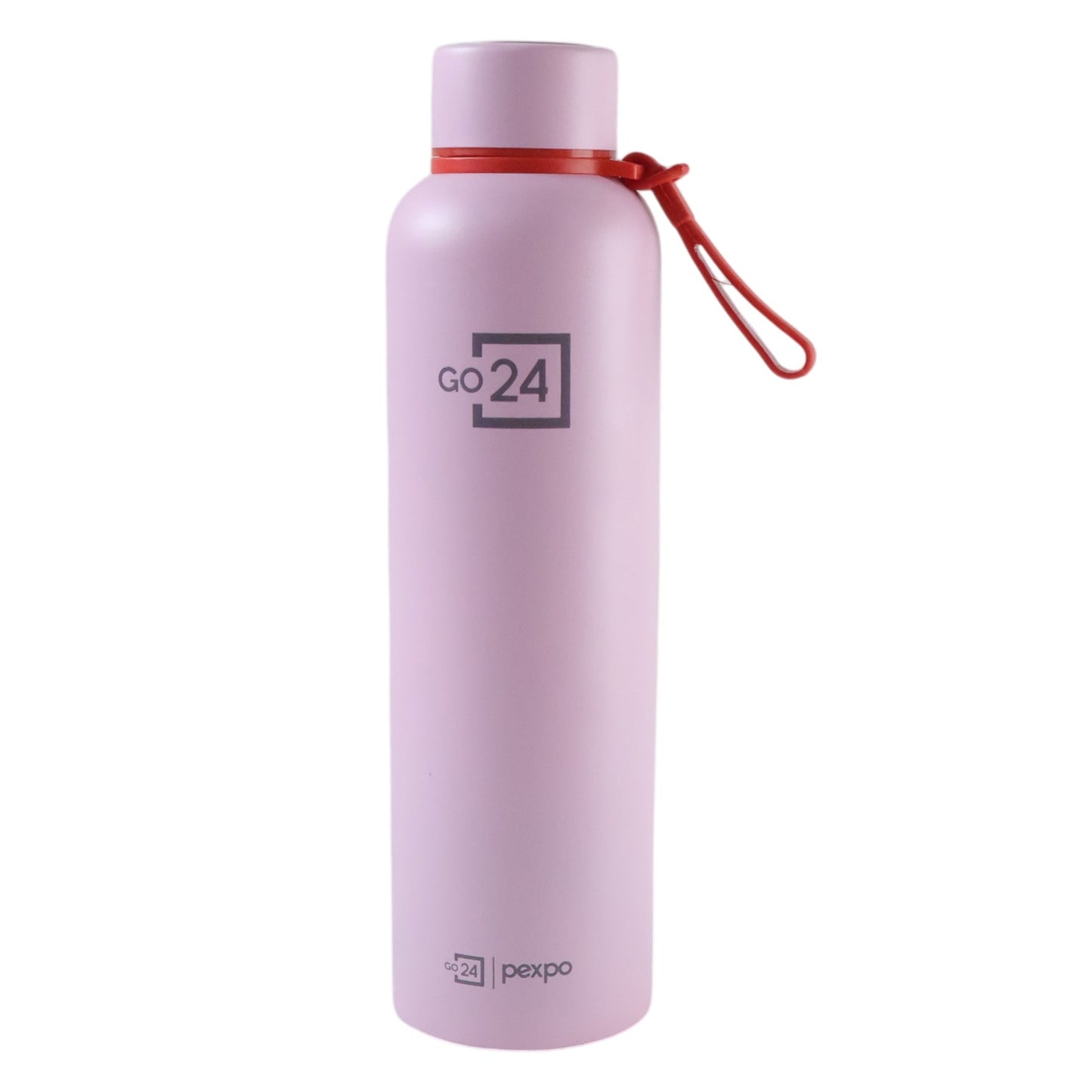 Thermal insulated stainless steel water bottle for hot and cold beverages