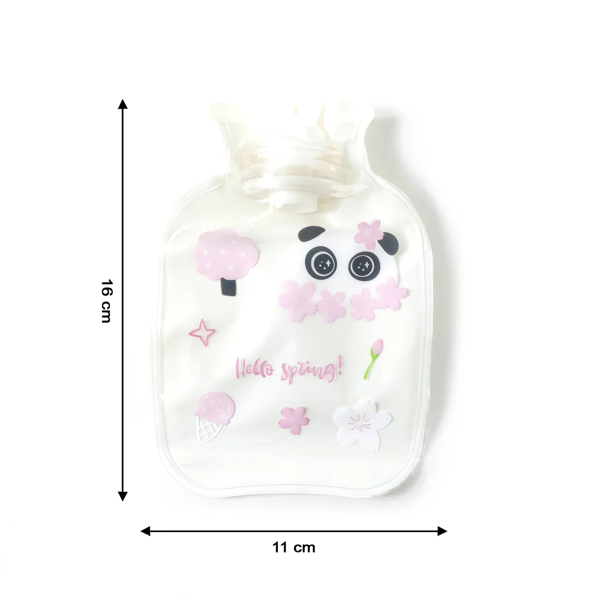 Happyclick Cute Printed Mini Hot Water Bag 16 x 11 Cm (1 Pc)