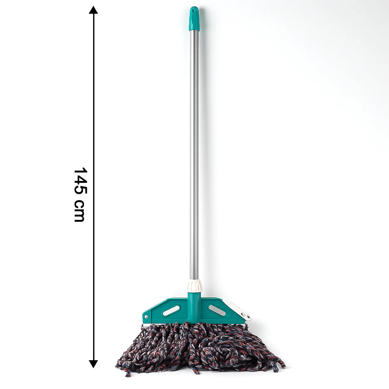 Happyclick Premium Cotton Yarn Floor Cleaning Mop with Long Handle (1 Pc) - HappyClick