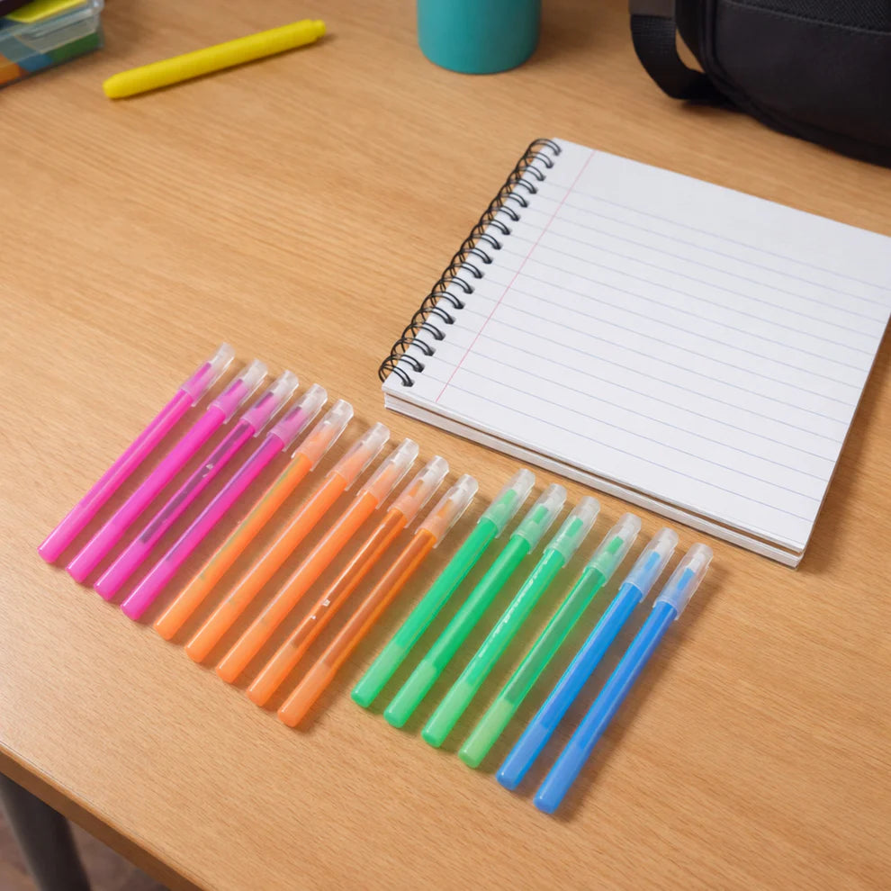 Happyclick Colorful Pen Set for School, Office & Smooth Daily Writing - HappyClick