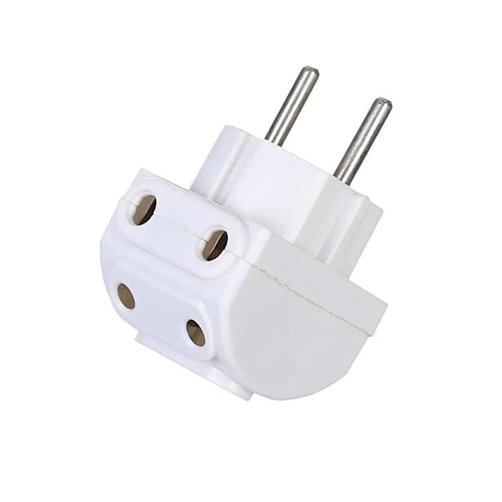 Happy click 5-Way 2 Pin Multi-Plug Socket / Converter (1 Pc) - HappyClick