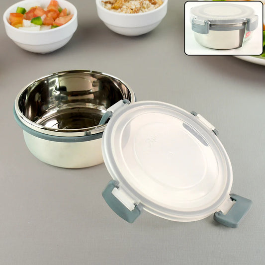 Happyclick  Apex Round Airtight Food Storage Container Approx 500 ml (1 Pc)
