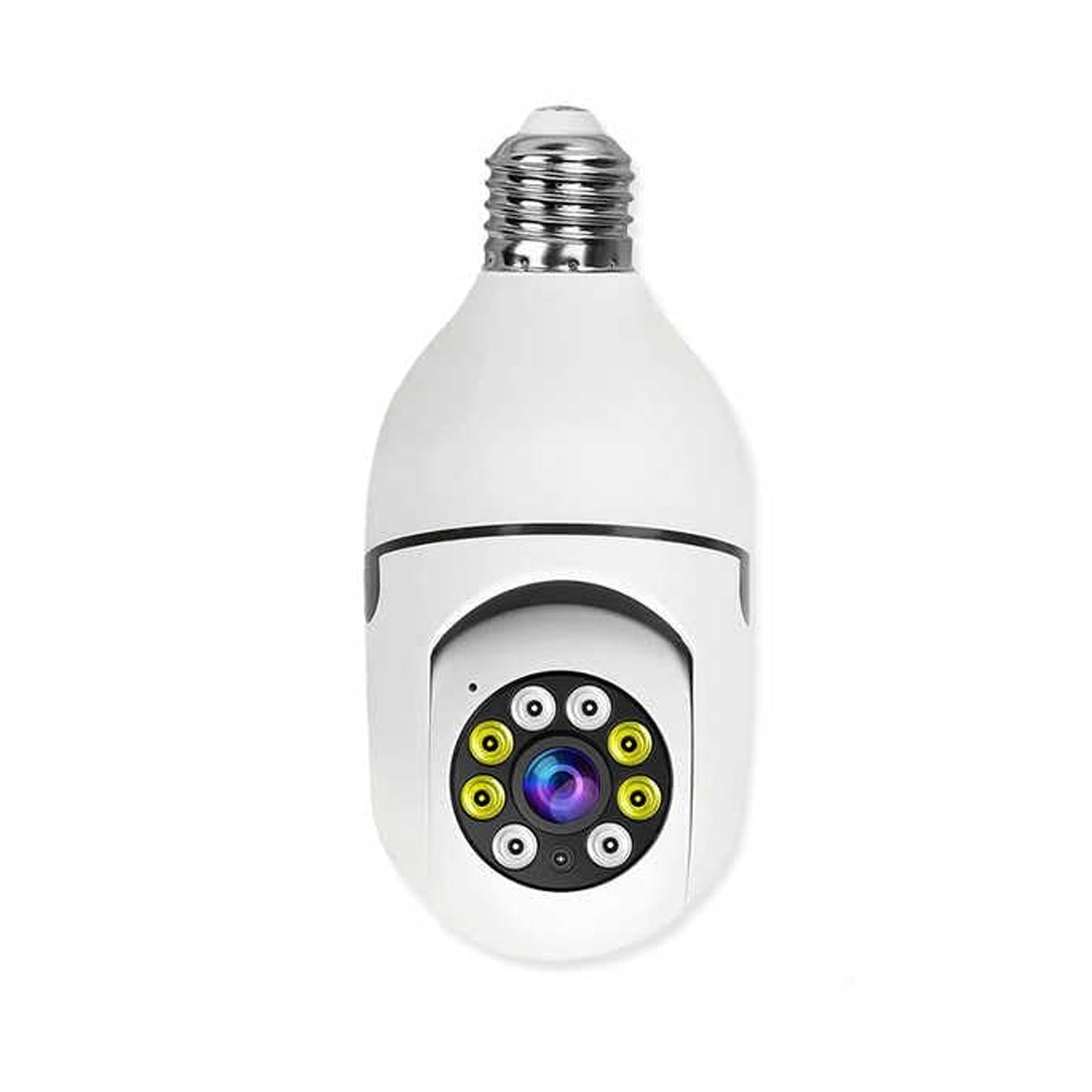 Happyclick V380 Pro Fisheye 360 Degree Panoramic Wireless WiFi IP CCTV Security (Pack of 1) - HappyClick