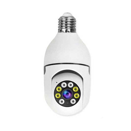 Happyclick V380 Pro Fisheye 360 Degree Panoramic Wireless WiFi IP CCTV Security (Pack of 1) - HappyClick