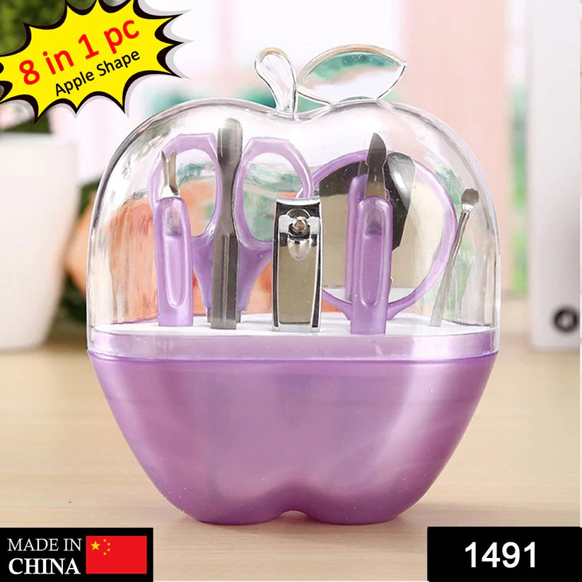 Happyclick 8 in 1 Apple Shape Manicure Set - HappyClick