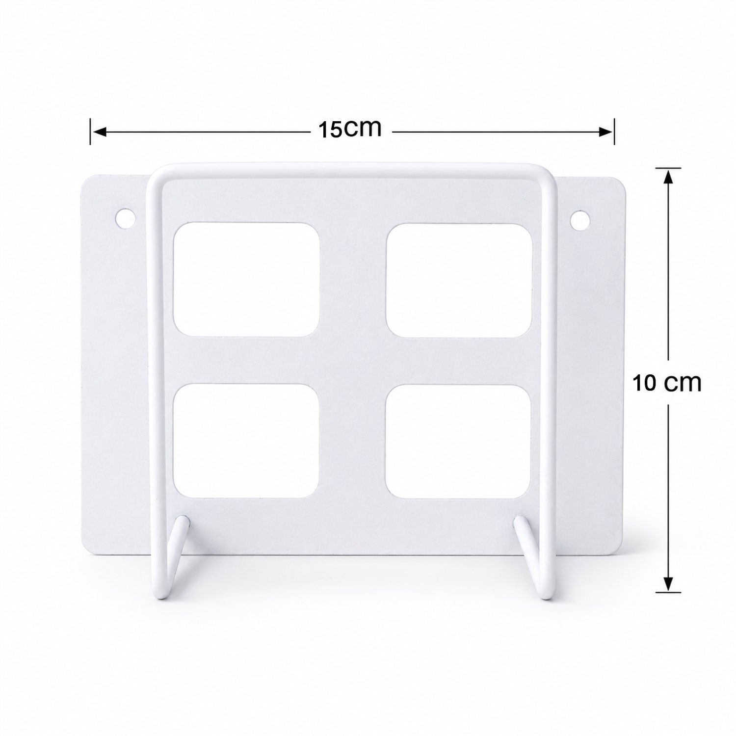 Size guide for WiFi router wall mount bracket stand