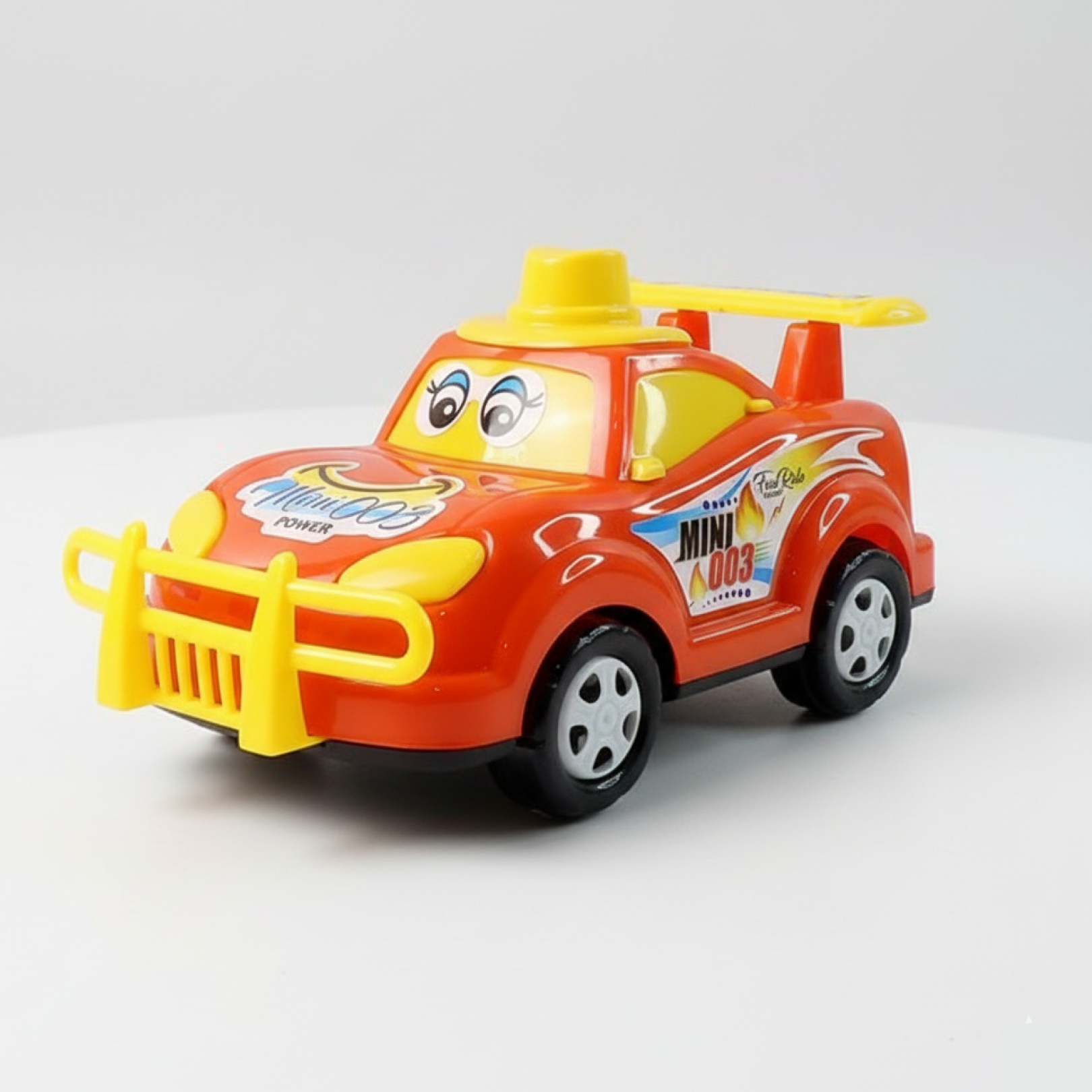 Funwoods friction-powered racing car toy front view