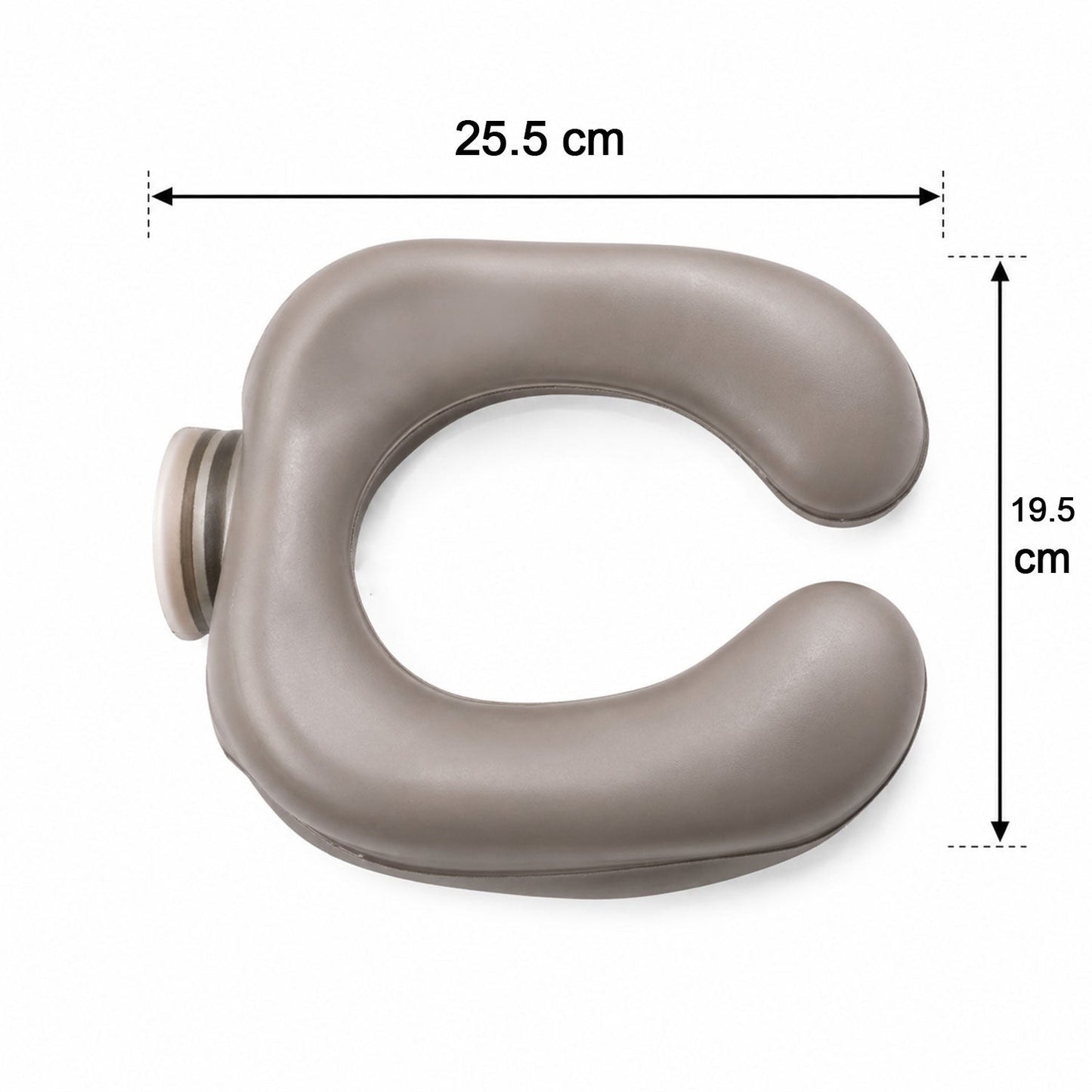 Size guide for U shape hot water water bag