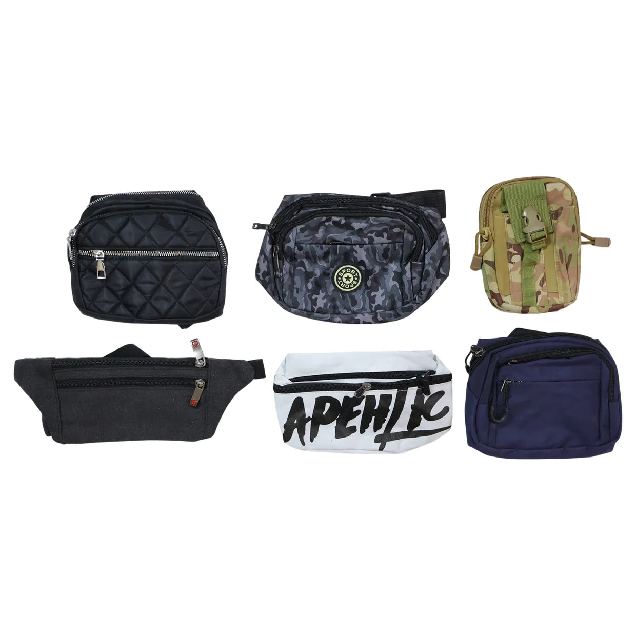 Happyclick Stylish Multipurpose Waist Bag (1 Pc) - HappyClick