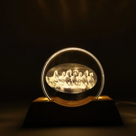 Happyclick 3D Crystal LED Table Lamp (1 Pc) - HappyClick