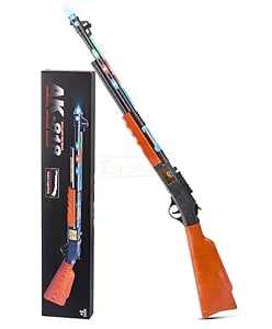 Happyclick AK-818 Light Music Toy Gun for Kids | LED Flashing Sound Gun Toy - HappyClick