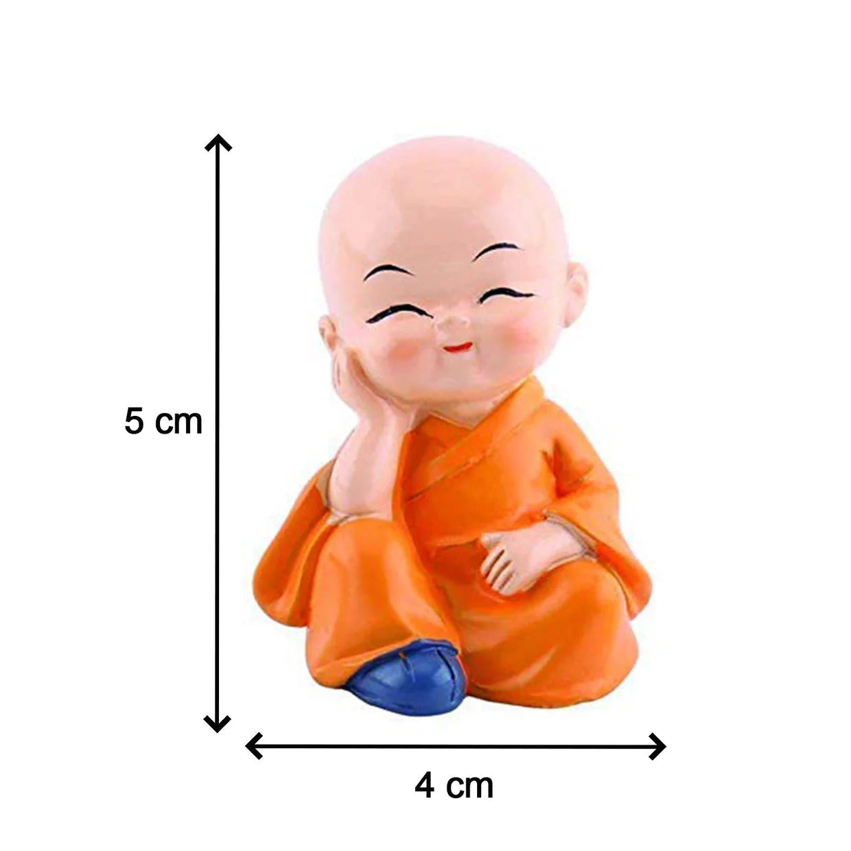 Happyclick Baby Buddha 4Pc and show piece used for house, office and official decorations etc