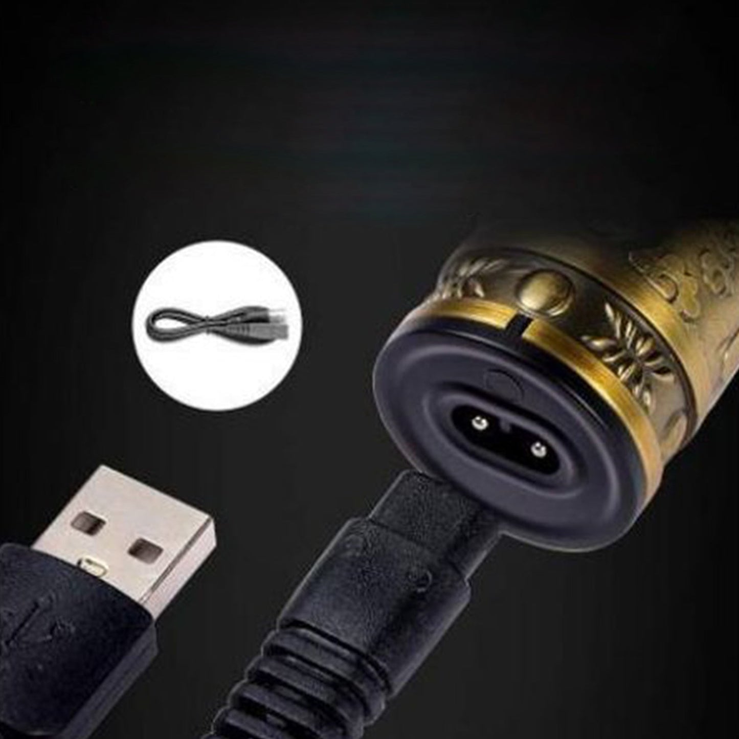 Hair clipper with an adjustable blade for achieving precise haircuts.