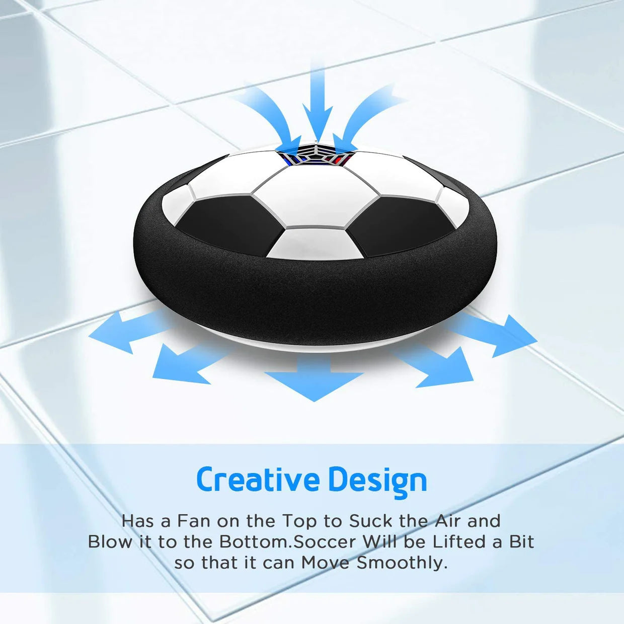 Happyclick Amazing Hover LED Ball used in all households and playing purposes for kids and children’s etc
