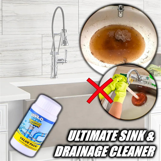 Happyclick Powerful Sink and Drain Cleaner, Super Clog Remover (110 Gm)