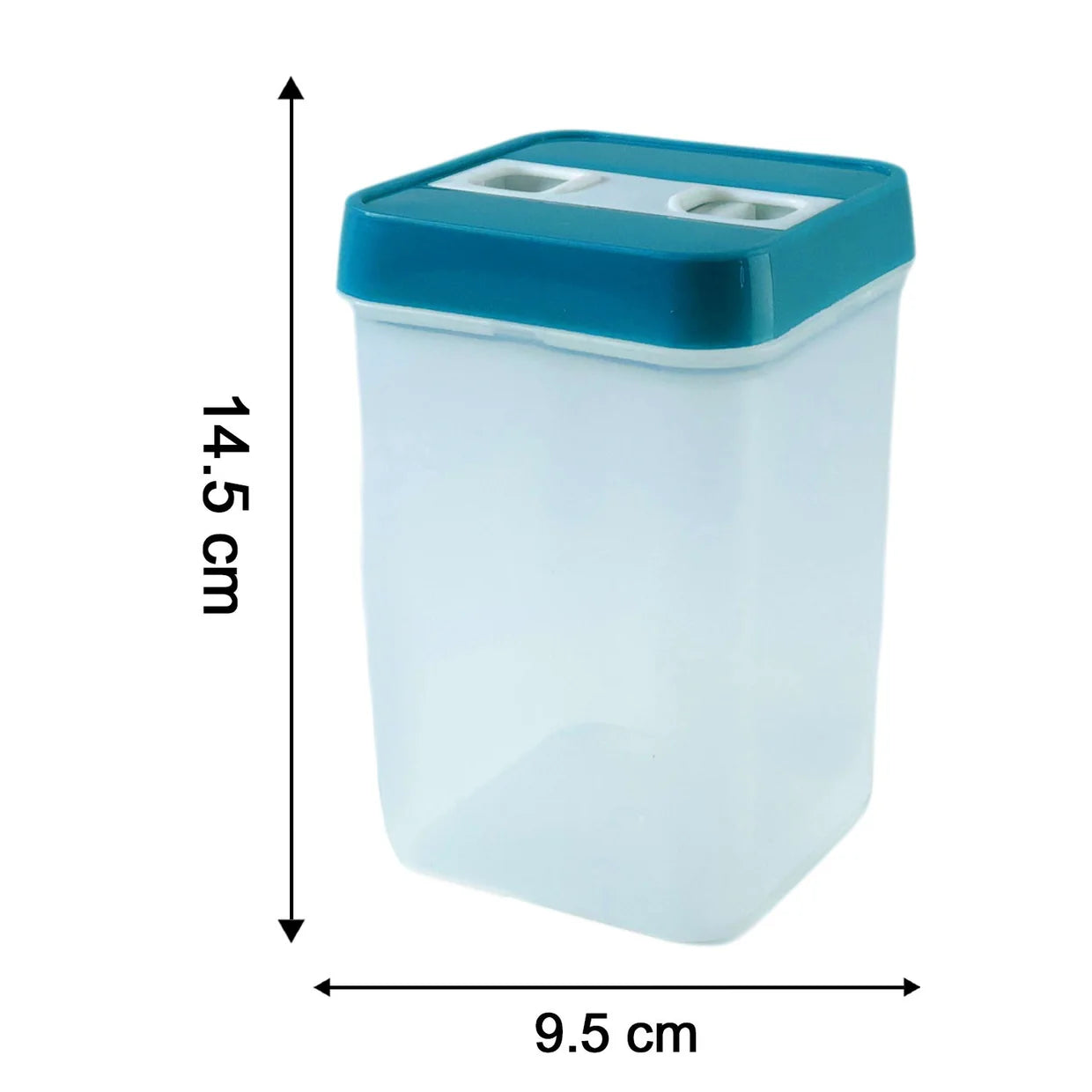 Happyclick Plastic Smart Seal Food Storage Container 1200 ML Approx