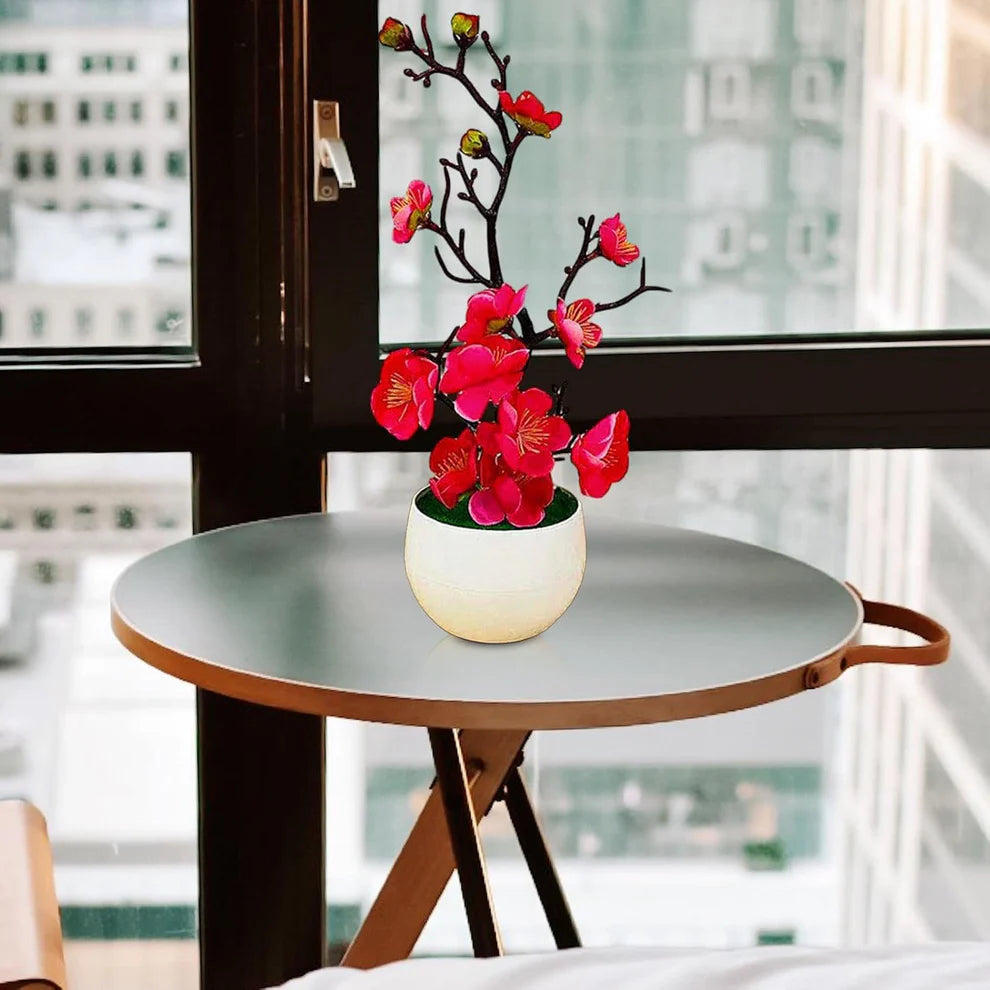 Happyclick Artificial Flower Pot Plant (1 Pc) - HappyClick
