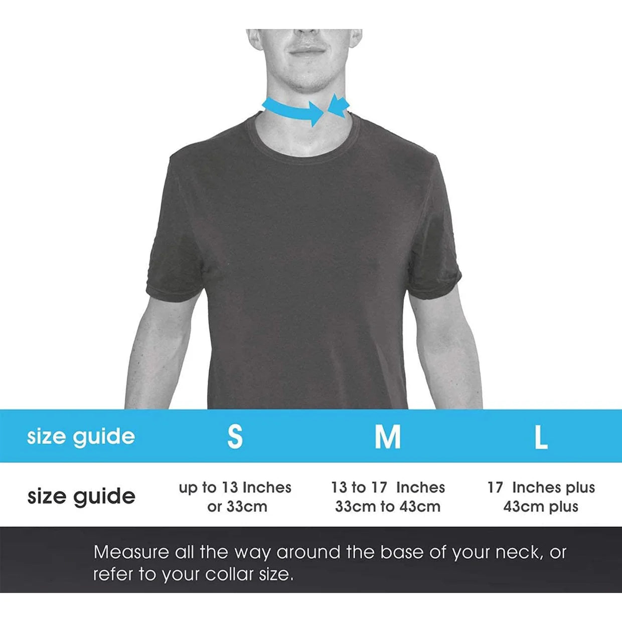 Happyclick Adjustable Upper Back & Shoulder Spine Alignment Brace Belt - Large