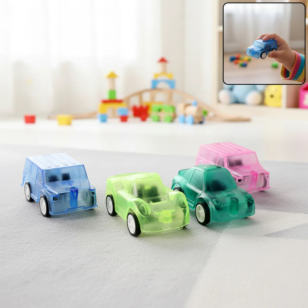 Happyclick Mini Pull Back Car used widely by kids and children (1 Pc) - HappyClick