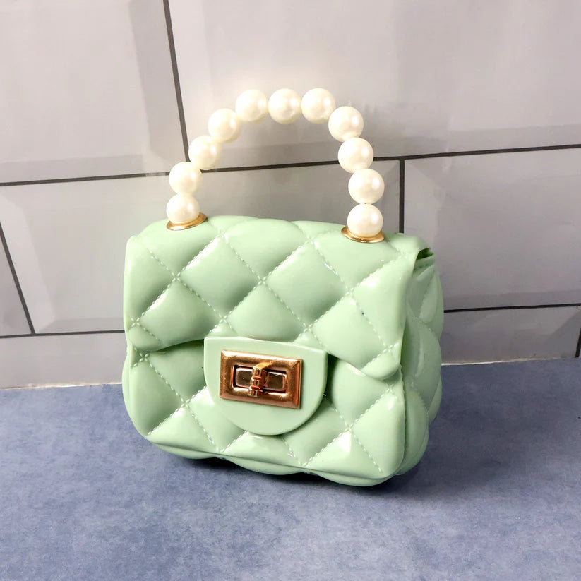 Happyclick Elegant Quilted Mini Handheld & Sling Fashion Handbag (1 PC)