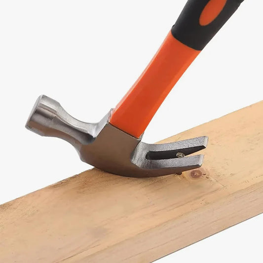 Happyclick Claw Hammer with Ergonomic Handle (1 Pc, 27 Cm)