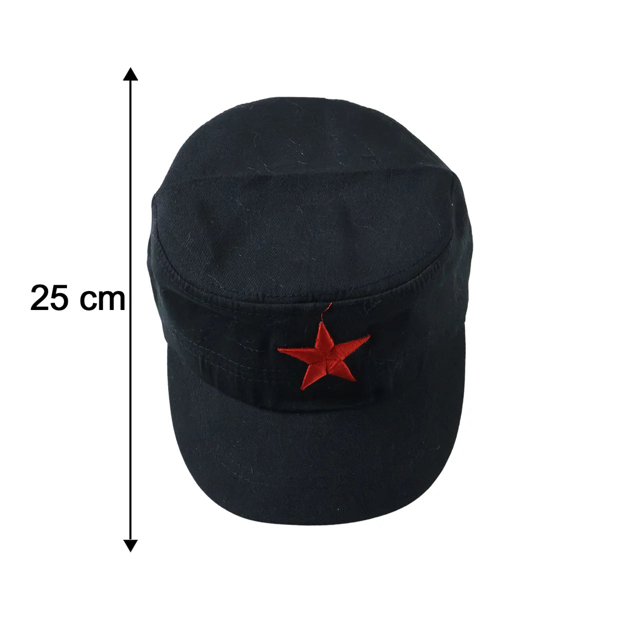 Happyclick Classic Military Style Red Star Cap (1 Pc)