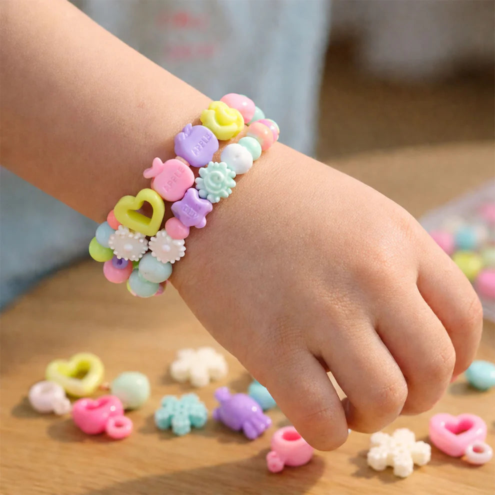 HappyclickDIY Kids Creative Beads Jewellery Making Kit (1 Set) - HappyClick