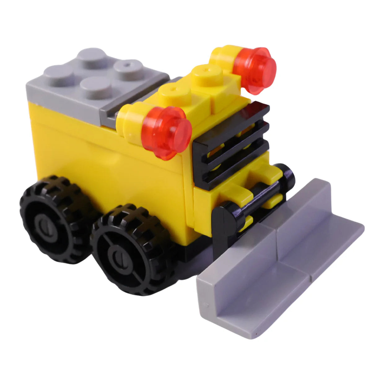 Happyclick Cute Bulldozer Pencil Sharpener Toy - Fun and Interactive Desk Toy
