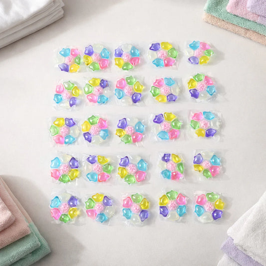 Happyclick Colorful Laundry Detergent Pods (25 Pc)