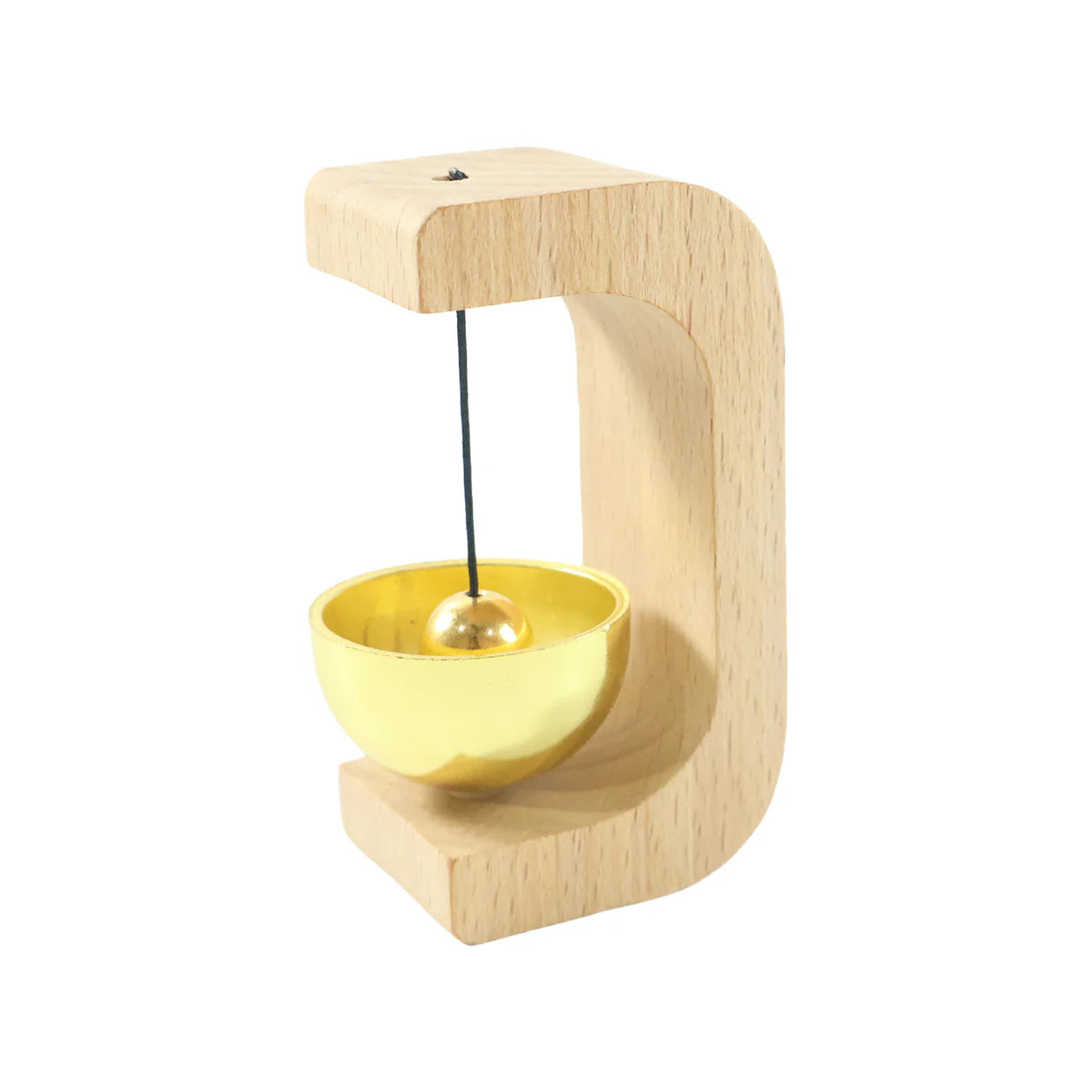 Happyclick Zen Bell for Meditation with Wooden Stand (1 Pc) - HappyClick