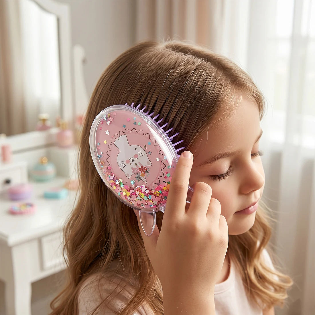 Happyclick Cute Unicorn Hair Comb – Fun, Detangling & Stylish for Kids